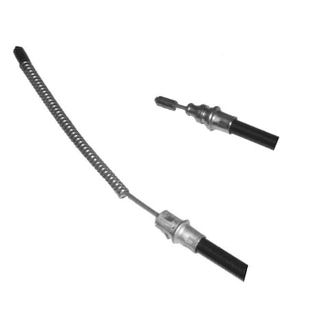 Raybestos OE Replacement; 42.25 Inch Cable Length/ 33.5 Inch Housing Length; Barrel End Type BC93279